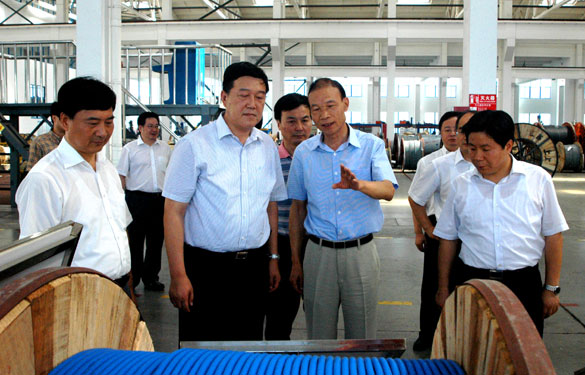 常州市代市长姚晓东一行来ag真人国际集团视察