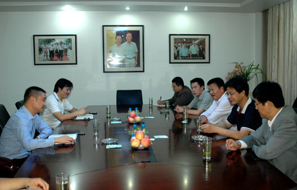 中央办公厅向导来ag真人国际集团考察