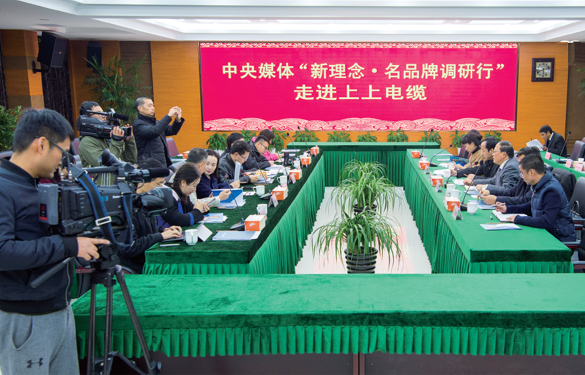 中央媒体组团走进ag真人国际电缆，，，，，，探访ag真人国际品牌魅力