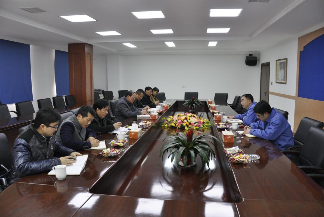 2017年2月9日，，，，，常州市经信委副主任张志强一行来ag真人国际电缆调研