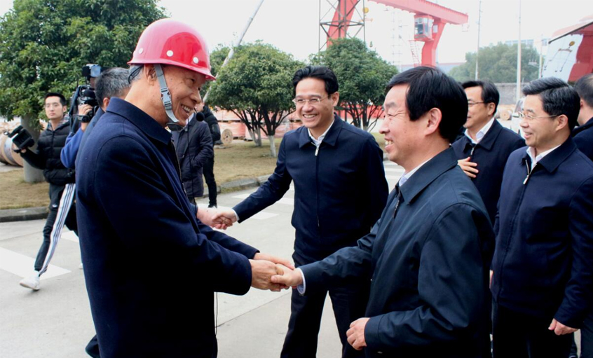 常州市委书记齐家滨一行来ag真人国际电缆调研