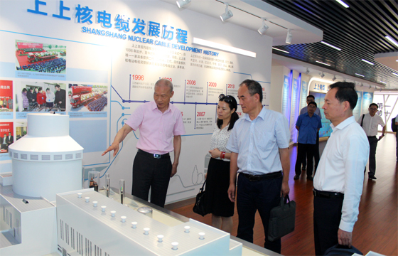 中国工商银行梅迎春、董轼、叶东海董事一行走访ag真人国际电缆