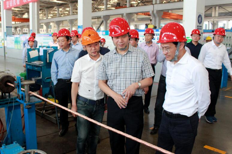 南京航空航天大学党委书记郑永安一行来ag真人国际电缆旅行