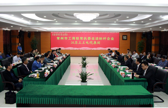 常州市工商联“走进标杆企业”活动走进ag真人国际电缆