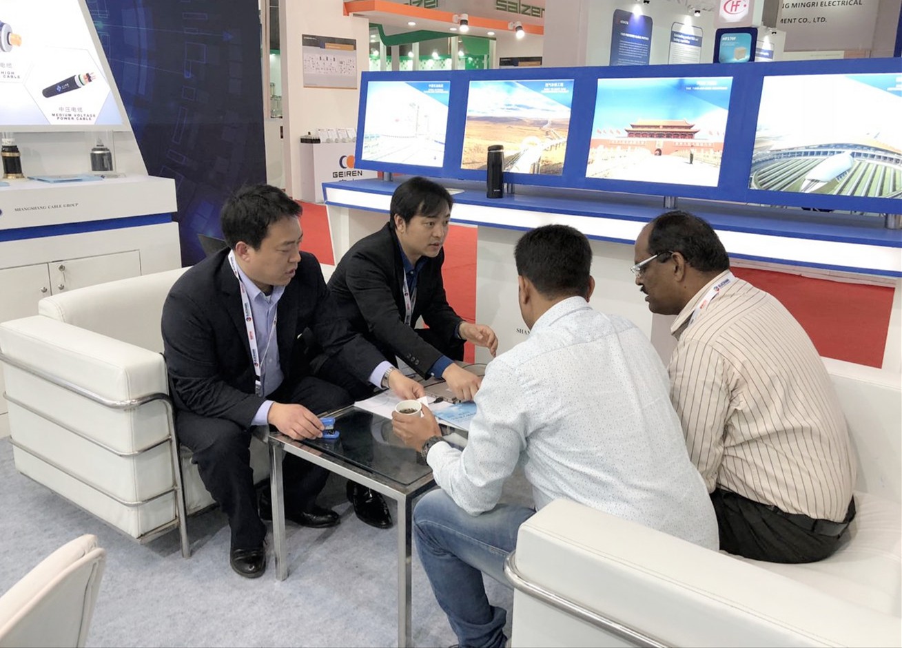 ag真人国际电缆亮相印度新德里备受关注
