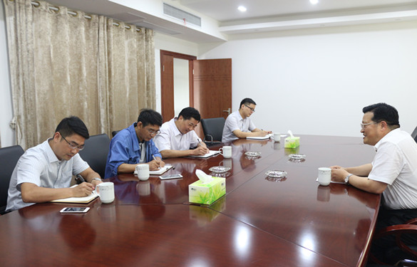 中共江苏省委组织部副部长盛克勤来ag真人国际电缆调研