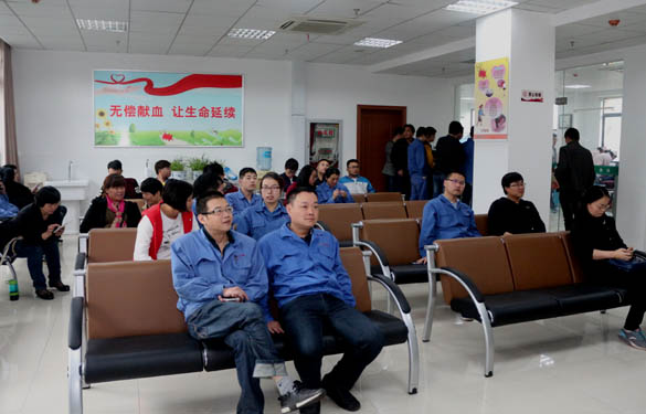 弘扬真善美，，ag真人国际电缆员工起劲加入无偿献血