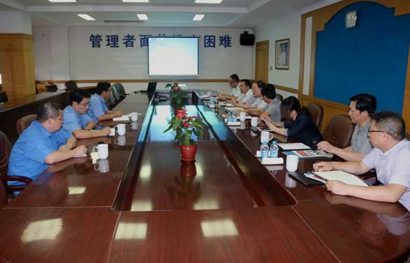 省经信委电力能源处向导一行来ag真人国际电缆调研