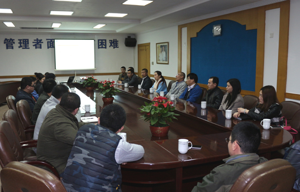 2015年3月26日，，，，国家电线电缆质量监视磨练中心（江苏）一行20余人来ag真人国际电缆旅行