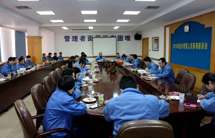 ag真人国际召开2015年手艺、治理职员新春座谈会