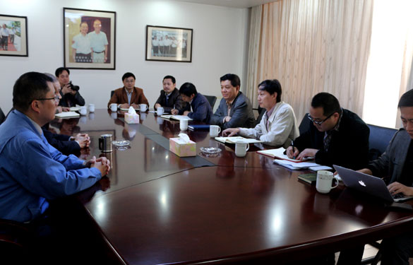 常州市地税局副局长宋伟一行来ag真人国际电缆走访