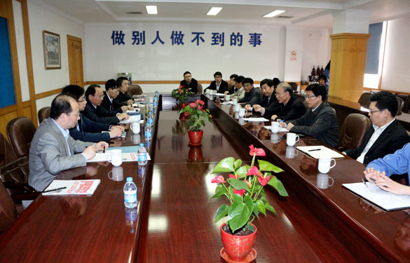 省质监局局长刘大旺一行来ag真人国际集团调研指导