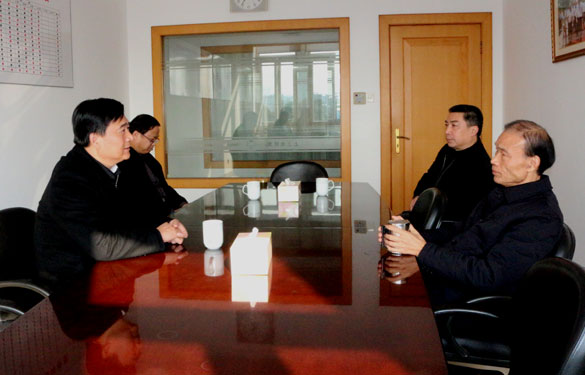 溧阳市委书记盛建良来ag真人国际调研