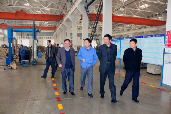 辽宁省县域经济事情向导小组一行来ag真人国际集团考察