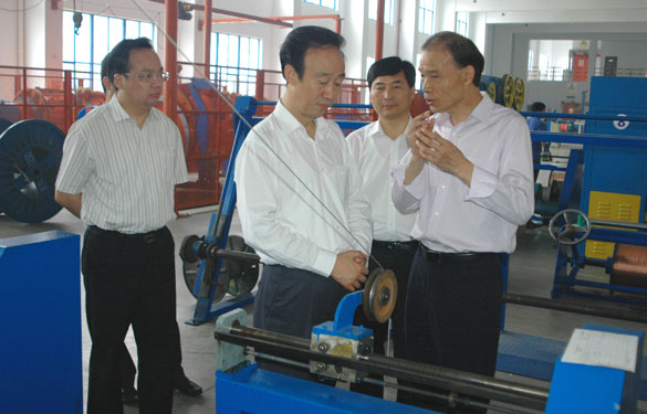 常州市委书记范燕青一行来ag真人国际视察