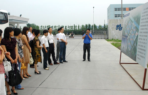 溧阳市人大溧城一团代表来ag真人国际考察