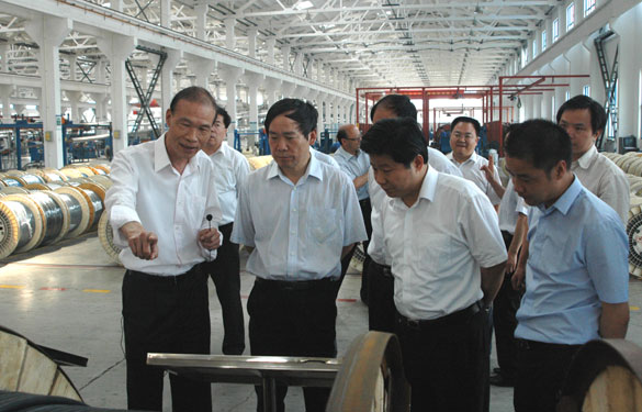 江苏省省长助理、省科技厅厅长徐南平来ag真人国际集团调研