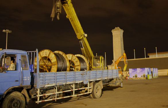 ag真人国际为天安门地区华灯刷新工程作孝顺