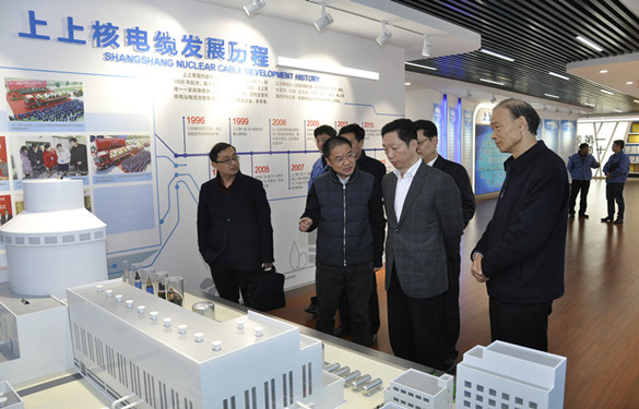 常州市委常委、纪委书记张春福一行来ag真人国际电缆旅行考察