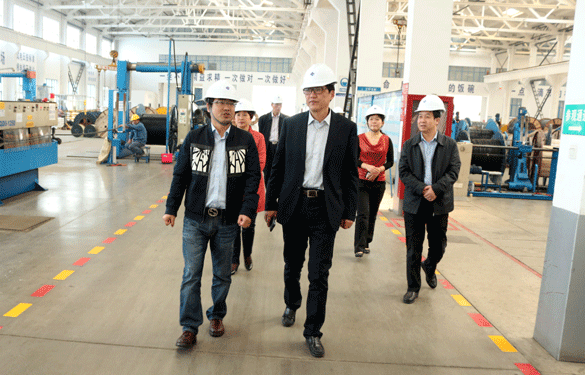 11月6日，，，，，，陕西省长武县考察团来ag真人国际电缆旅行交流