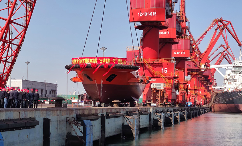 ag真人国际电缆助力海内首艘纯电动拖轮“云港电拖一号”制作