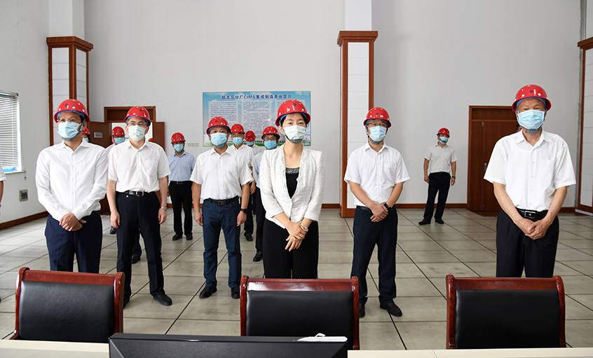 常州市委副书记、署理市长盛蕾来ag真人国际电缆调研