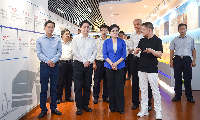 江苏省委常委、南京市委书记韩立明来ag真人国际电缆调研