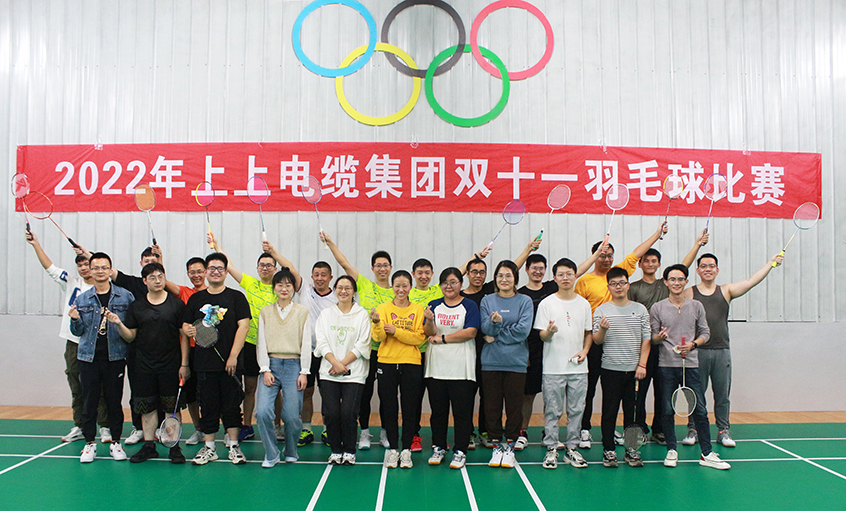 活力ag真人国际，，，，谁“羽”争锋——2022年ag真人国际电缆羽毛球赛落下帷幕