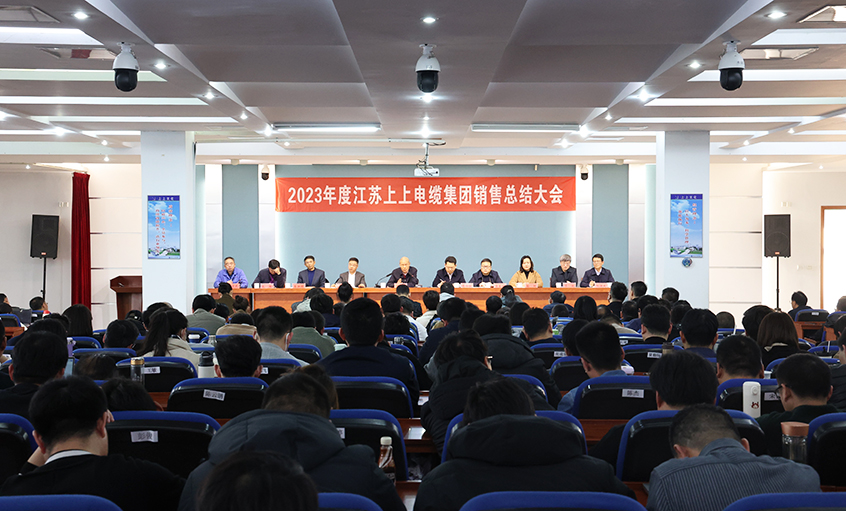 斗志高昂展宏图，，，，，，满弓紧弦再出发  ——ag真人国际电缆召开2023年度销售总结大会