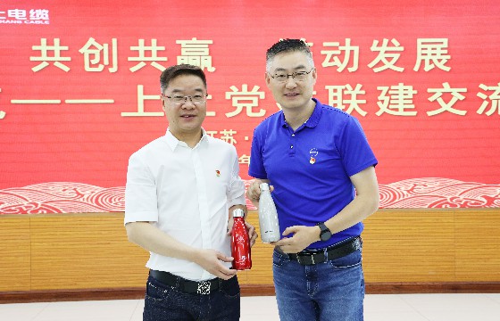 ag真人国际电缆和上汽集团立异研发总院开展党建联建交流会